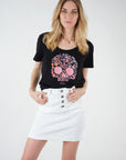 Deeluxe Floriskull T-Shirt