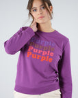 Deeluxe Purple Sweater