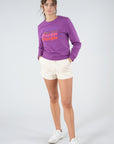 Deeluxe Purple Sweater