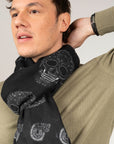 Deeluxe Enzo Check Scarf