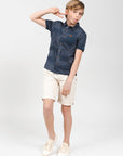 Deeluxe Ethnic Short Sleeved Shirt