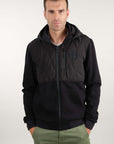 Deeluxe Flayed Fleece Zip Hood