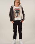 Deeluxe Chilling Fleece Zip Hood