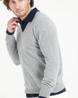 Pure Cashmere 2 Ply V-Neck Sweater (Luke 1)