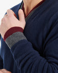 Pure Cashmere 2 Ply V-Neck Sweater (Luke 1)