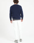Pure Cashmere 2 Ply V-Neck Sweater (Luke 1)