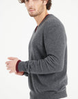 Pure Cashmere 2 Ply V-Neck Sweater (Luke 1)