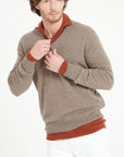Pure Cashmere 2 Ply V-Neck Sweater (Luke 1)
