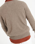 Pure Cashmere 2 Ply V-Neck Sweater (Luke 1)