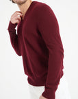 Pure Cashmere 2 Ply V-Neck Sweater (Luke 1)