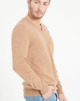 Pure Cashmere 2 Ply V-Neck Sweater (Luke 1)