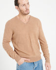 Pure Cashmere 2 Ply V-Neck Sweater (Luke 1)