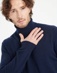 Pure Cashmere 2 Ply Turtleneck Sweater (Luke 3)