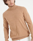 Pure Cashmere 2 Ply Turtleneck Sweater (Luke 3)