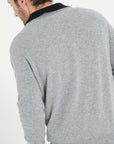 Pure Cashmere 2 Ply Long Sleeve Polo Shirt (Luke 5)