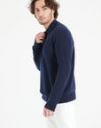 Pure Cashmere 2 Ply Long Sleeve Polo Shirt (Luke 5)