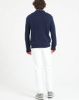 Pure Cashmere 2 Ply Long Sleeve Polo Shirt (Luke 5)