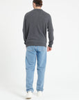 Pure Cashmere 2 Ply Long Sleeve Polo Shirt (Luke 5)
