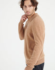 Pure Cashmere 2 Ply Long Sleeve Polo Shirt (Luke 5)