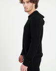 Pure Cashmere 2 Ply Zipped Hoodie (Luke 6)