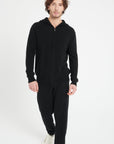 Pure Cashmere 2 Ply Zipped Hoodie (Luke 6)