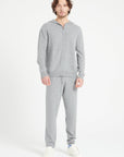 Pure Cashmere 2 Ply Zipped Hoodie (Luke 6)