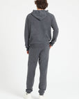 Pure Cashmere 2 Ply Zipped Hoodie (Luke 6)