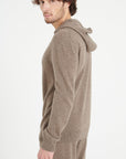 Pure Cashmere 2 Ply Zipped Hoodie (Luke 6)