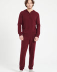 Pure Cashmere 2 Ply Zipped Hoodie (Luke 6)