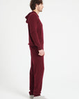 Pure Cashmere 2 Ply Zipped Hoodie (Luke 6)