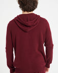 Pure Cashmere 2 Ply Zipped Hoodie (Luke 6)