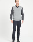Pure Cashmere 2 Ply Sleeveless Vest (Luke 9)