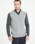 Pure Cashmere 2 Ply Sleeveless Vest (Luke 9)
