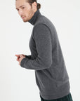 Pure Cashmere 2 Ply Sleeveless Vest (Luke 9)