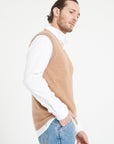 Pure Cashmere 2 Ply Sleeveless Vest (Luke 9)