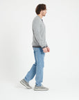 Pure Cashmere Bomber Neck Cardigan (Luke 10)