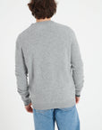 Pure Cashmere Bomber Neck Cardigan (Luke 10)