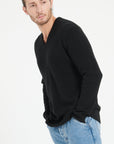 Pure Cashmere 4 ply V-Neck Sweater (Luke 13)
