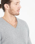 Pure Cashmere 4 ply V-Neck Sweater (Luke 13)