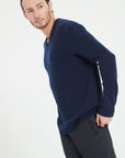 Pure Cashmere 4 ply V-Neck Sweater (Luke 13)