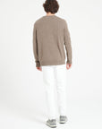 Pure Cashmere 4 ply V-Neck Sweater (Luke 13)