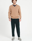 Pure Cashmere 4 ply V-Neck Sweater (Luke 13)