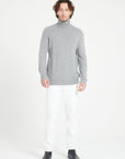 Pure Cashmere 4 ply Turtleneck Sweater (Luke 15)