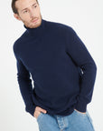 Pure Cashmere 4 ply Turtleneck Sweater (Luke 15)