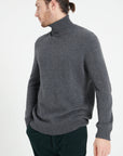 Pure Cashmere 4 ply Turtleneck Sweater (Luke 15)