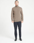 Pure Cashmere 4 ply Turtleneck Sweater (Luke 15)