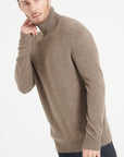 Pure Cashmere 4 ply Turtleneck Sweater (Luke 15)