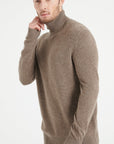 Pure Cashmere 4 ply Turtleneck Sweater (Luke 15)