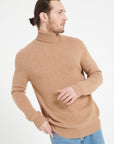 Pure Cashmere 4 ply Turtleneck Sweater (Luke 15)
