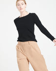 Pure Cashmere 4 ply Boat Neck Sweater (Lilly 18)